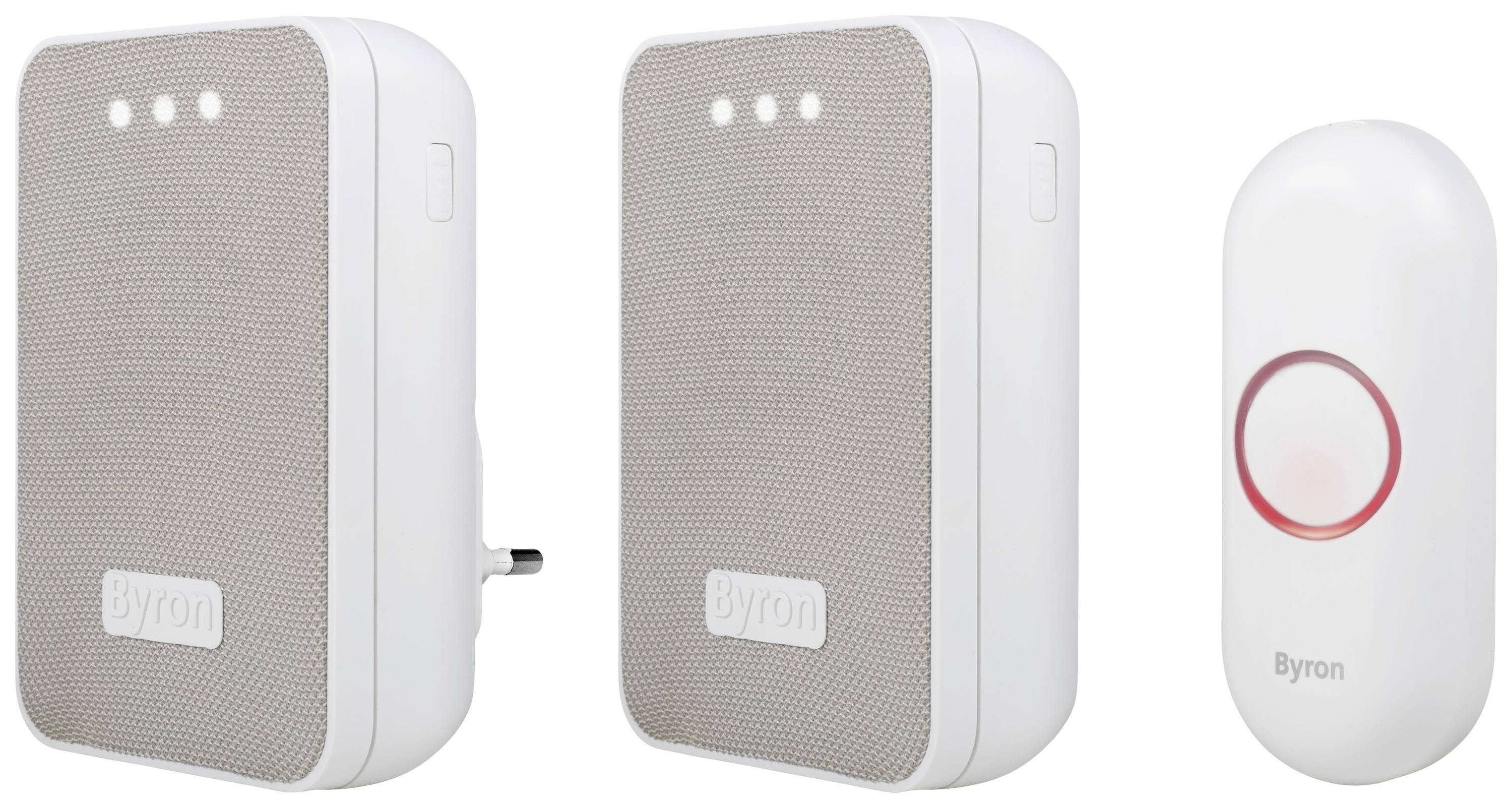 Byron DBY-22324 Sonnette sans fil Set complet