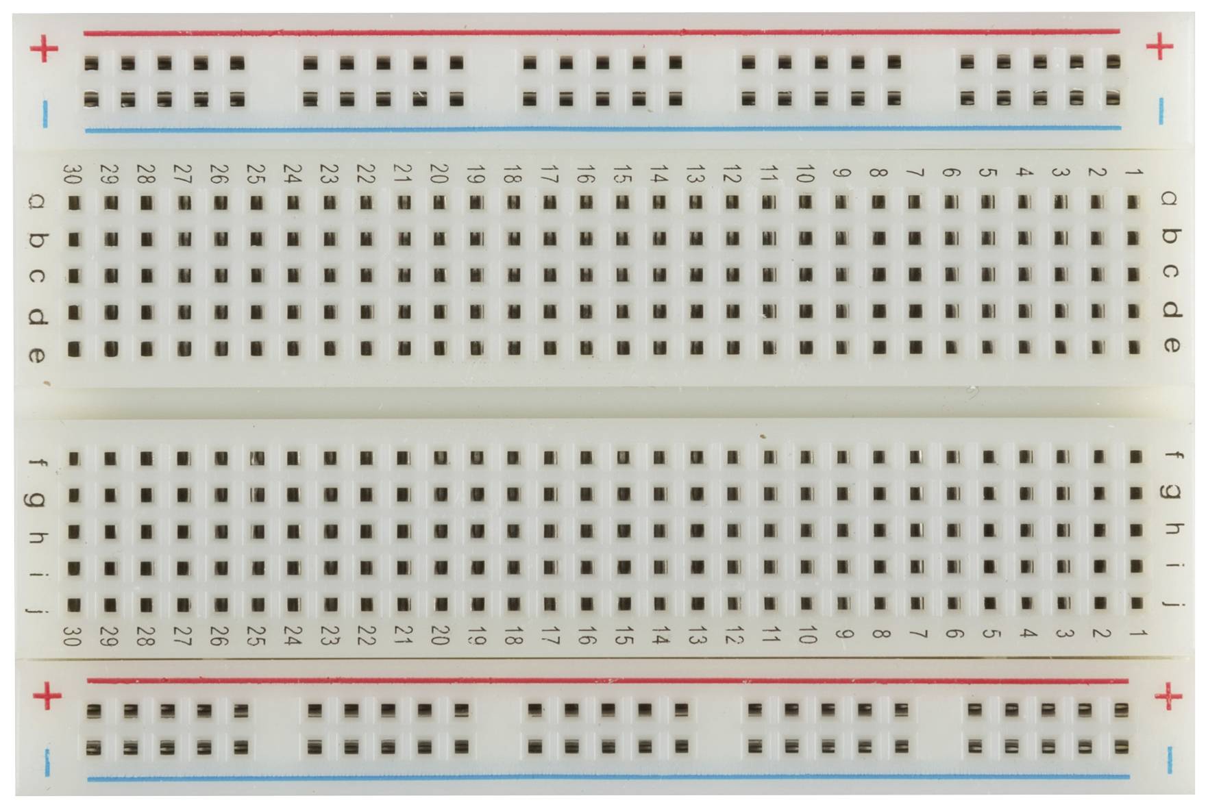 Velleman Platine enfichable gris Nbr total de pôles 400 (L x l x H) 82 x 8 x 55 mm 1 pc(s)