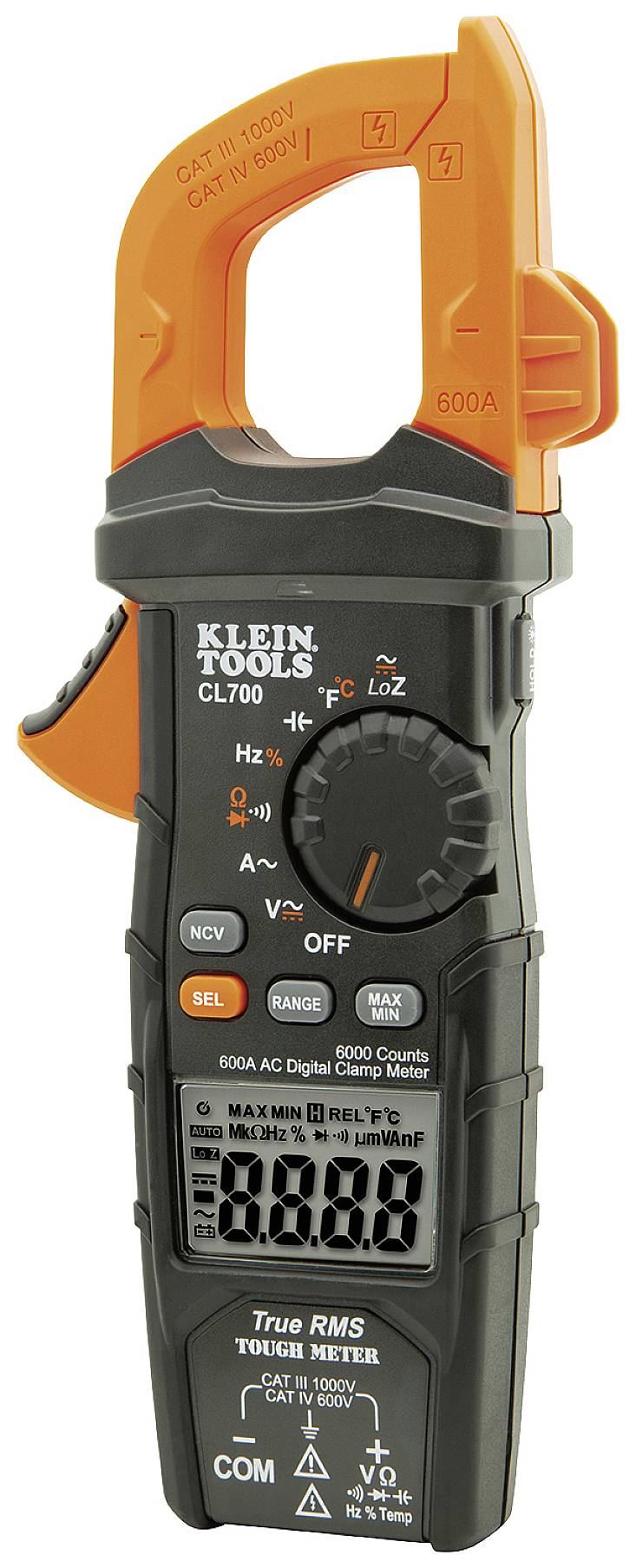 Klein Tools CL800 Multimètre numérique CAT IV 600 V Affichage (nombre de points): 6000