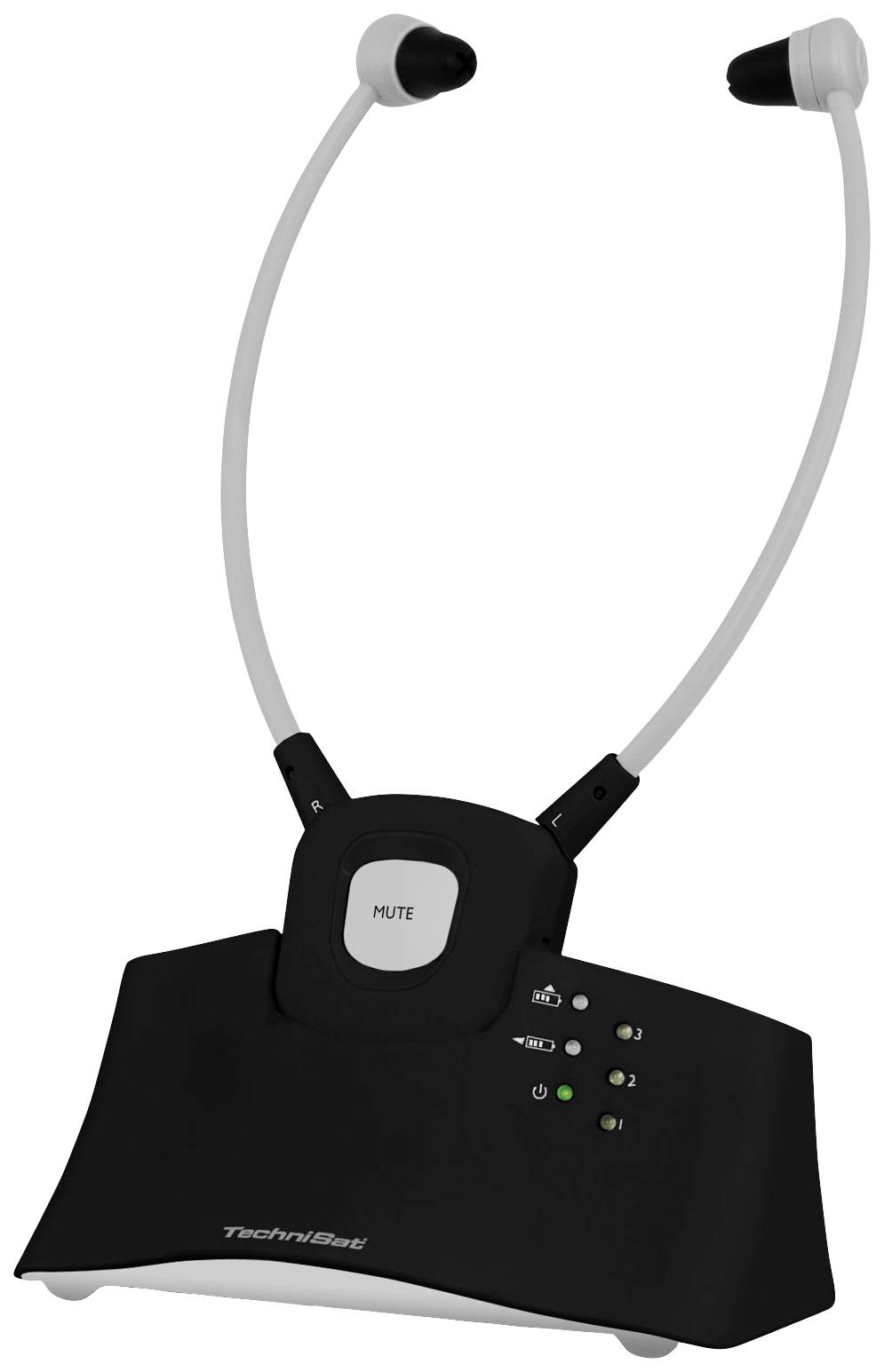 TechniSat STEREOMAN ISI 2 Micro-casque supra-auriculaire sans fil Stereo noir