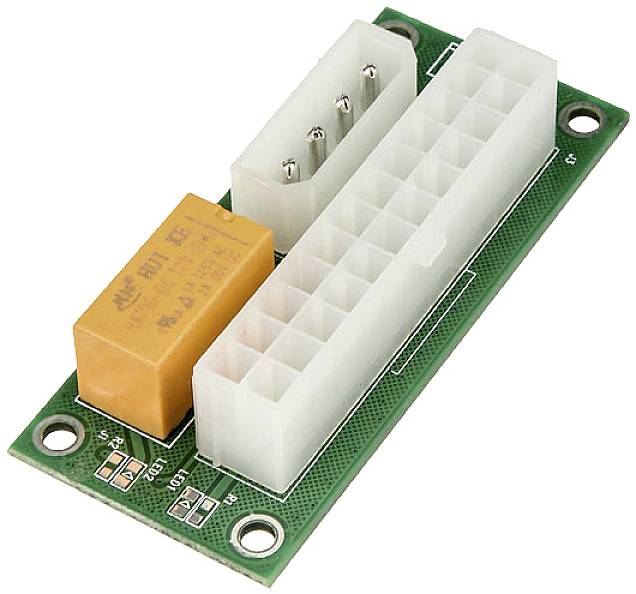 Kolink KL-AC-2PSU Coupleur d'alimentation de PC 2 en 1