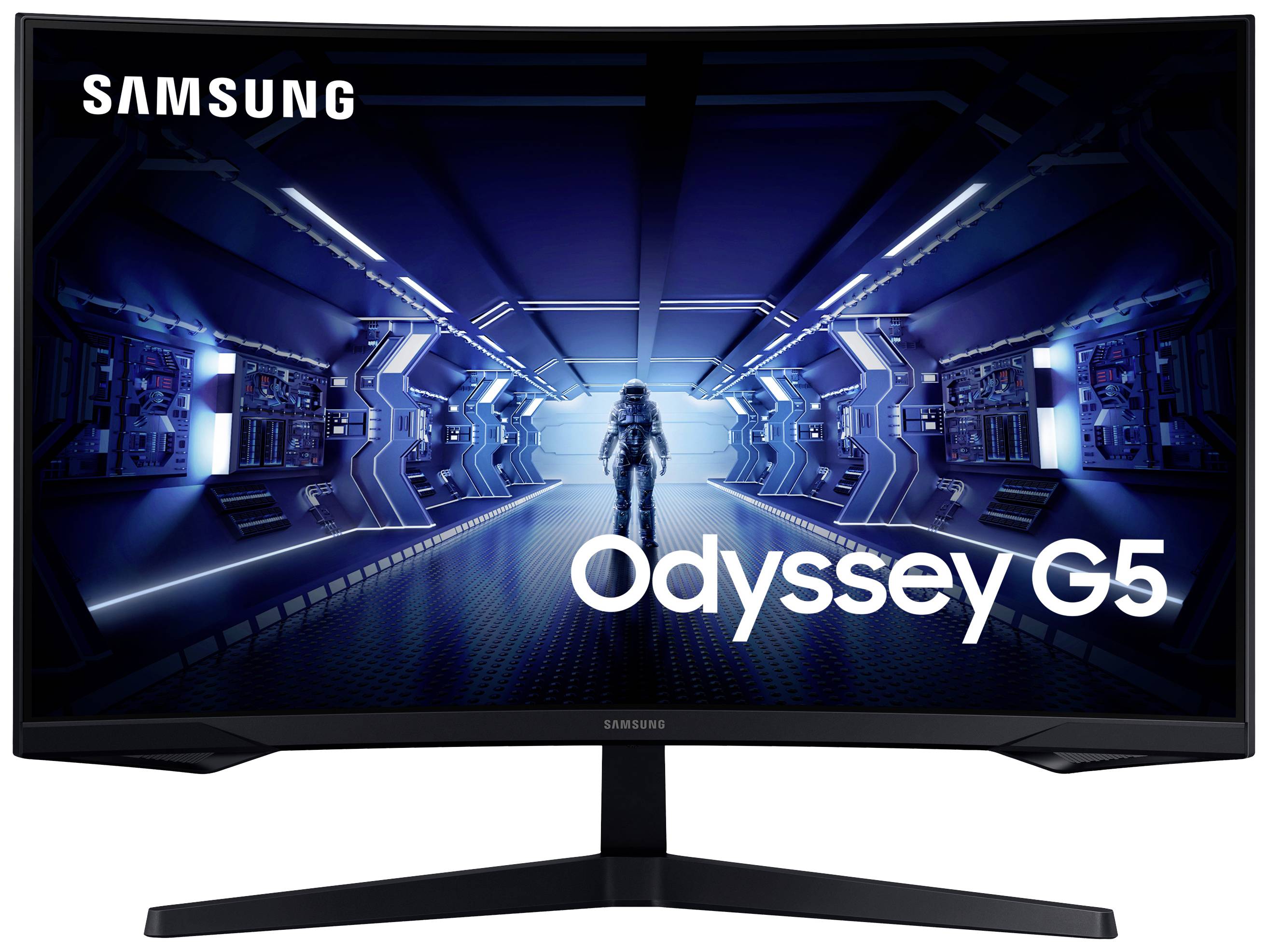 Moniteur LED Samsung C32G53TQWR Gaming CEE G (A - G) 81.3 cm 32 pouces 2560 x 1440 pixels 16:9 1 ms HDMI™, DisplayPort, casque