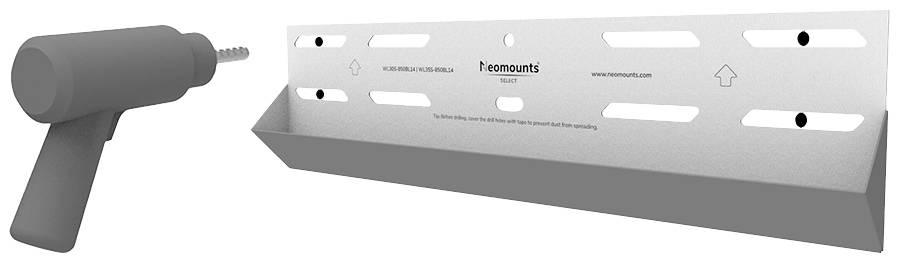 Neomounts WL30S-850BL14 Support mural TV 81,3 cm (32") - 165,1 cm (65") rigide