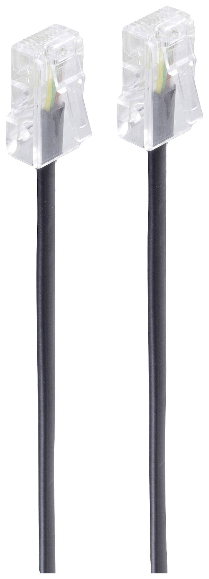 Shiverpeaks Western Câble de raccordement [1x RJ45 mâle 8P4C - 1x RJ45 mâle 8P4C] 15 m noir