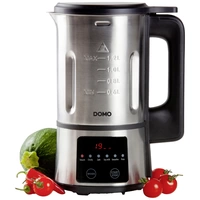 DOMO My Soup Express DO727BL Cuiseur pour soupes acier inoxydable, noir DOMO My Soup Express DO727BL Cuiseur pour soupes acier inoxydable, noir