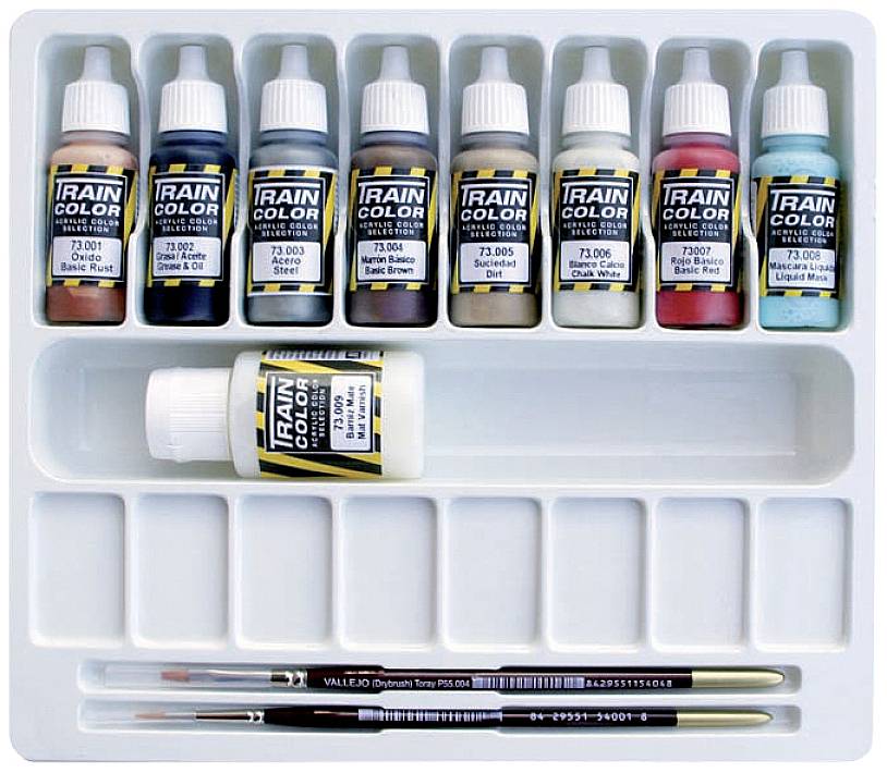 Vallejo 73099 Colorant pour modélisme ferroviaire 1 set