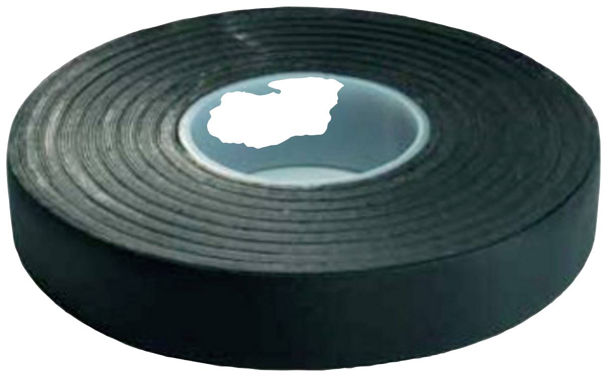 TecLines 89866 Bande d'étanchéité 10 m noir