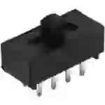 C & K Switches L204011MS02Q Interrupteur à glissière 125 V 4 A 2 x On/On/On/On 1 pc(s) Bulk C & K Switches L204011MS02Q Interrupteur à glissière 125 V 4 A 2 x On/On/On/On 1 pc(s) Bulk