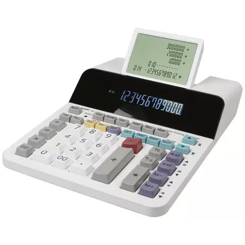 Sharp EL-1901 Calculatrice de bureau gris, blanc Ecran: 12 sur secteur (l x H x P) 192 x 254 x 66 mm Sharp EL-1901 Calculatrice de bureau gris, blanc Ecran: 12 sur secteur (l x H x P) 192 x 254 x 66 mm