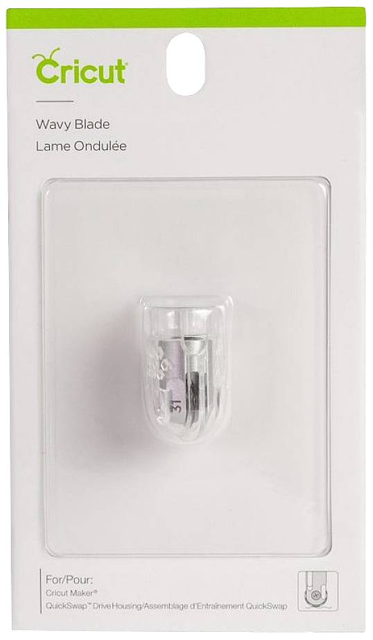 Cricut 2007455 Lame de rechange Forme d'onde métal