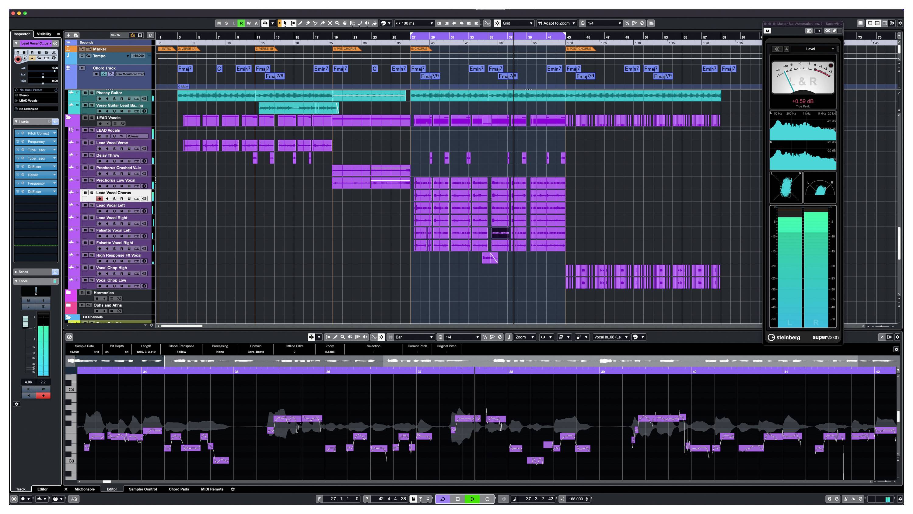 Steinberg Cubase Pro 12 mise à niveau, 1 licence Windows, Mac Logiciel d'enregistrement