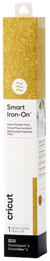 Cricut Smart Iron-On™ Film or, effet scintillant
