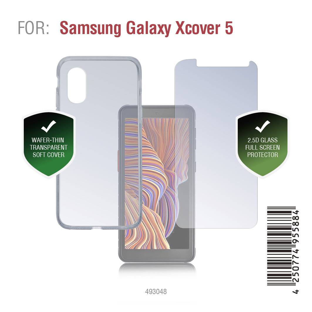4Smarts 360° Protection Set Verre de protection d'écran Samsung Galaxy XCover 5 1 pc(s) 493048