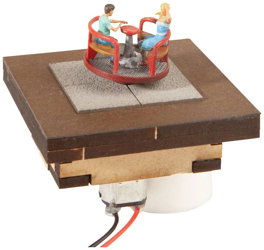 NOCH 13403 Carrousel micro-motion H0 pour enfant modèle fini