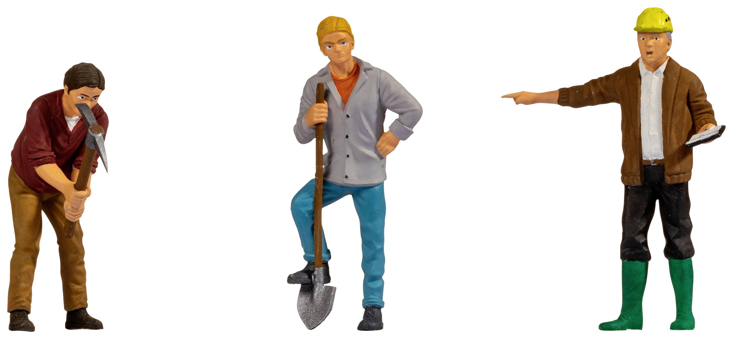 NOCH Echelle I Figurines d'ouvriers peint