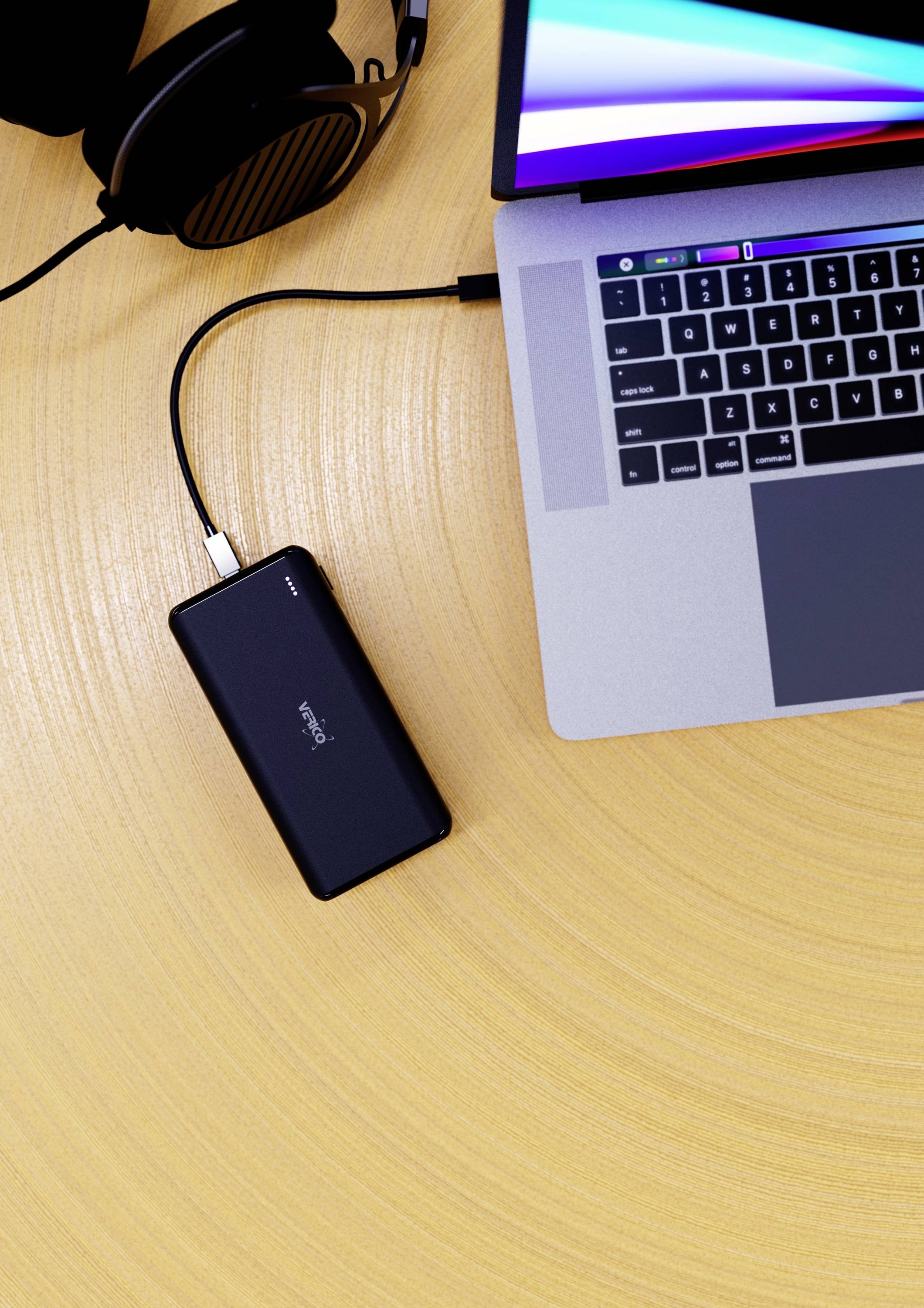 Verico Power Pro PD Powerbank (batterie supplémentaire) 30000 mAh LiPo USB-A, USB-C® noir