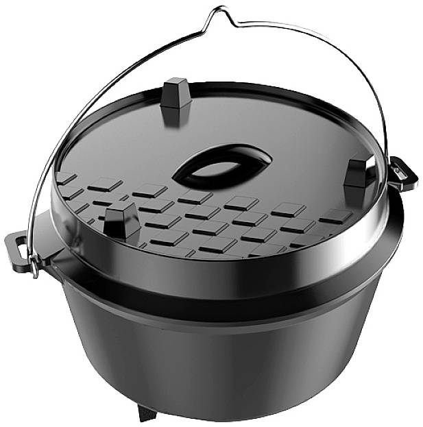 tepro Garten Dutch Oven M Cocotte noir