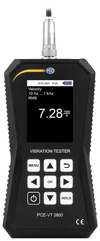 PCE Instruments PCE-VT 3800 Accéléromètre