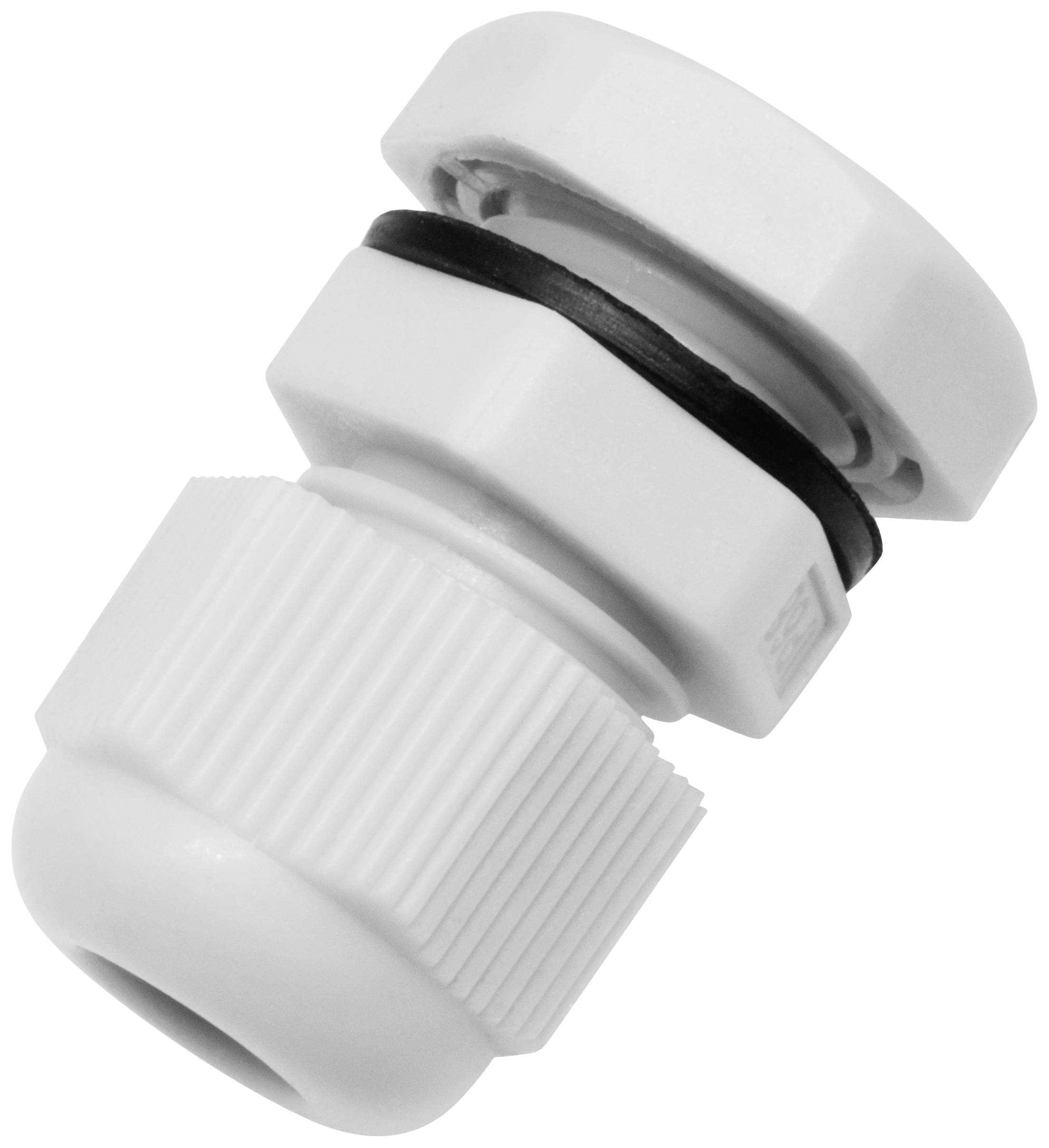 Quadrios 2102CA120 Assortiment de presse-étoupes PG7 PA66 gris clair 1 set