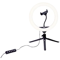 DÖRR Vlogging Kit VL-26 RGB Anneau lumineux LED Nombre de LEDs=130 DÖRR Vlogging Kit VL-26 RGB Anneau lumineux LED Nombre de LEDs=130