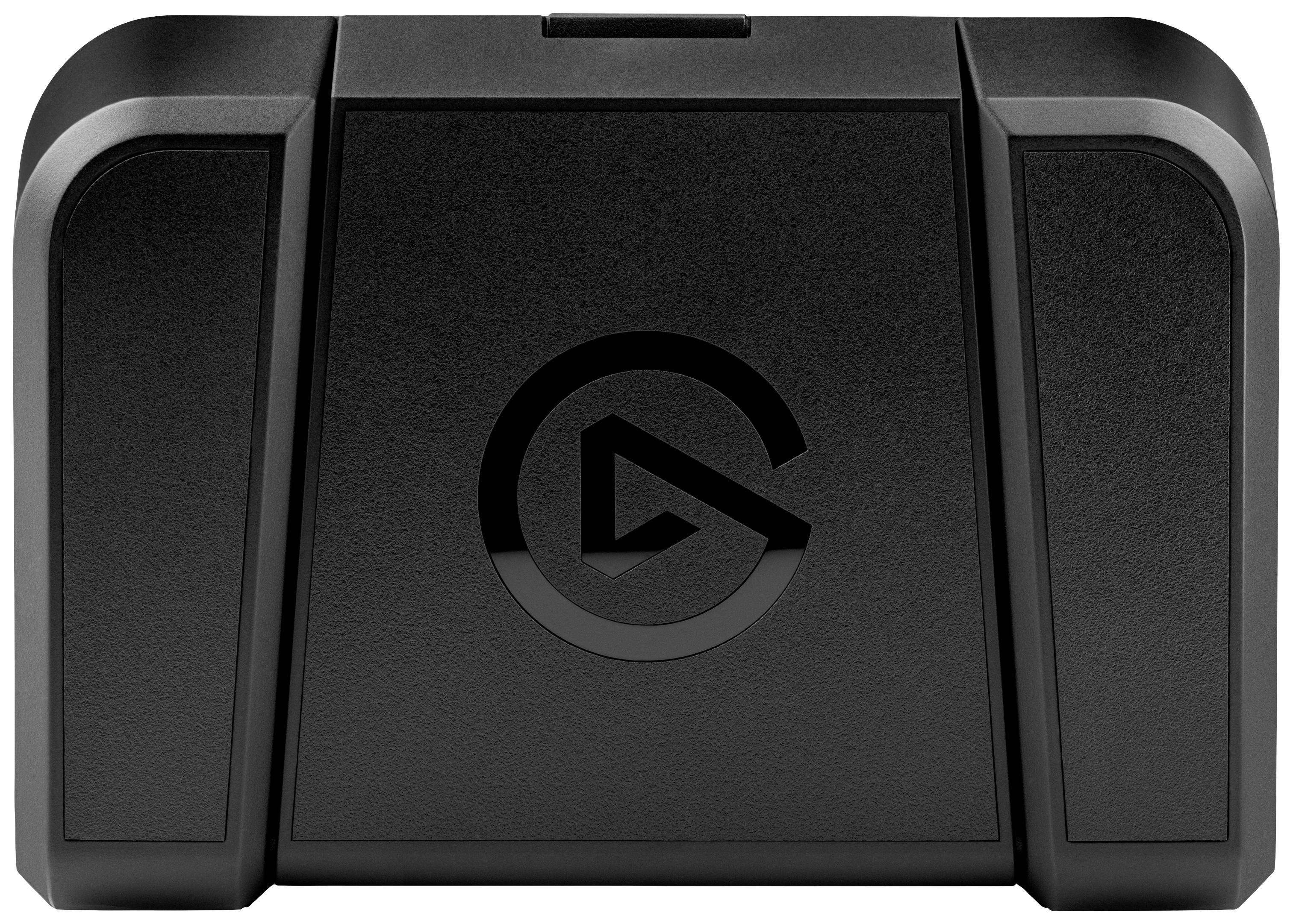 Elgato Stream Deck Pedal filaire Contrôleur multimédia sans clavier (commande via l'ordinateur) noir anti-dérapant