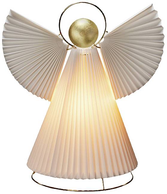 Konstsmide 1800-202 Décor à LED anges blanc avec interrupteur
