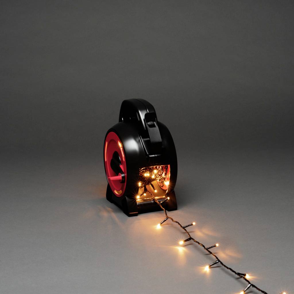 Konstsmide 3830-807 Guirlande lumineuse pour l'extérieur CEE: G (A - G) sur secteur Nombre de lumière 100 LED ambré Longueu