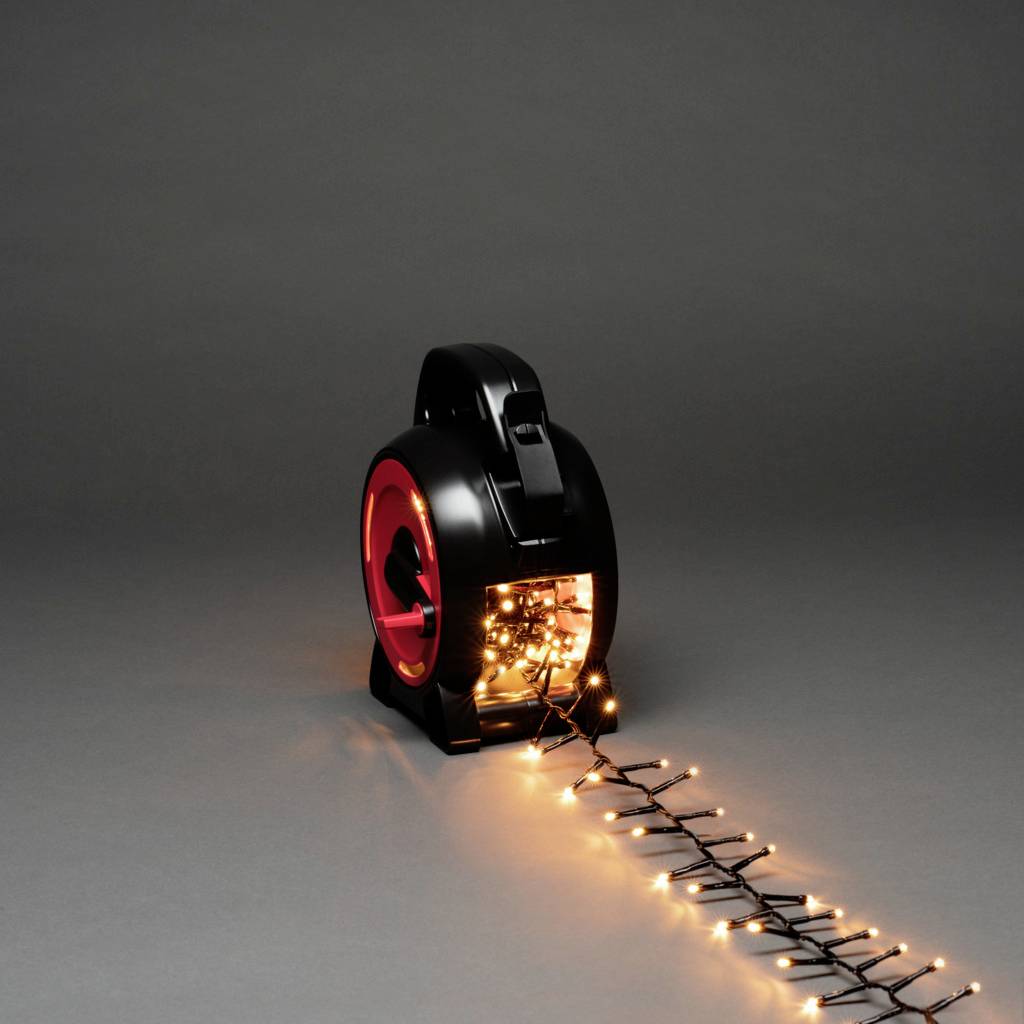 Konstsmide 3842-800 Guirlande lumineuse pour l'extérieur CEE: E (A - G) sur secteur Nombre de lumière 200 LED ambré Longueu