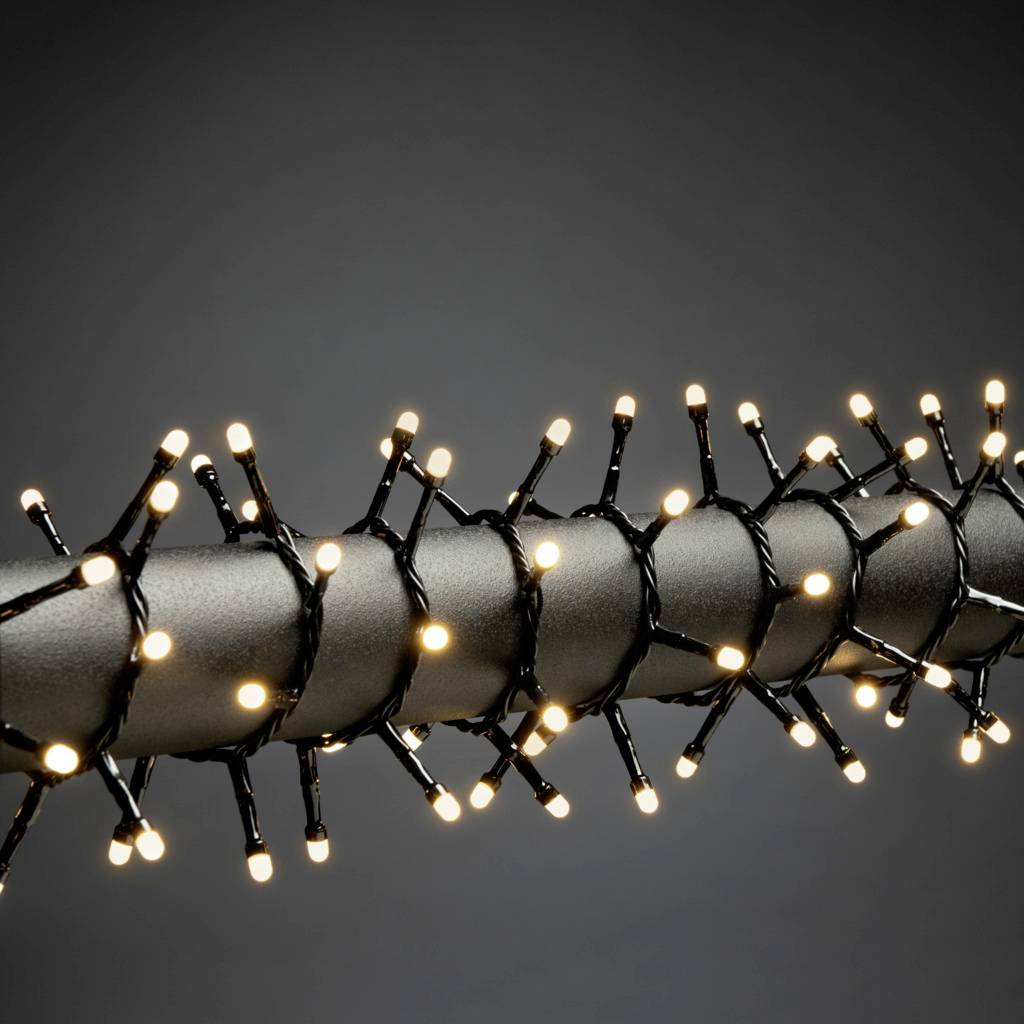 Konstsmide 3876-130 Guirlande lumineuse pour l'intérieur CEE: E (A - G) sur secteur Nombre de lumière 400 LED blanc chaud