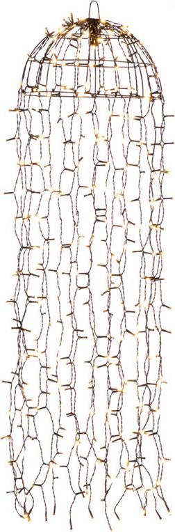 Konstsmide Guirlande lumineuse stalactites pour l'extérieur 230 V/50 Hz CEE: E (A - G) 400 LED blanc chaud (Ø x H) 300 mm x 950 mm