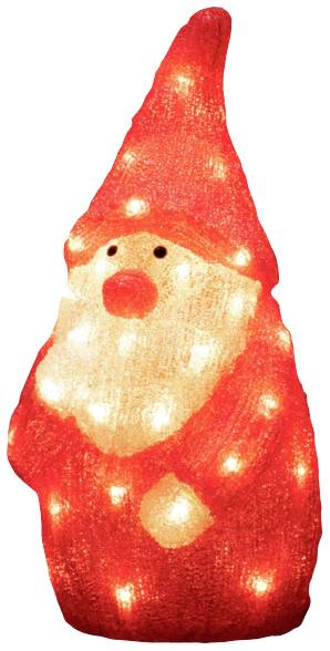 Konstsmide 6243-103 Acryl-Figur CEE: G (A - G) papa Noël blanc chaud LED rouge, blanc