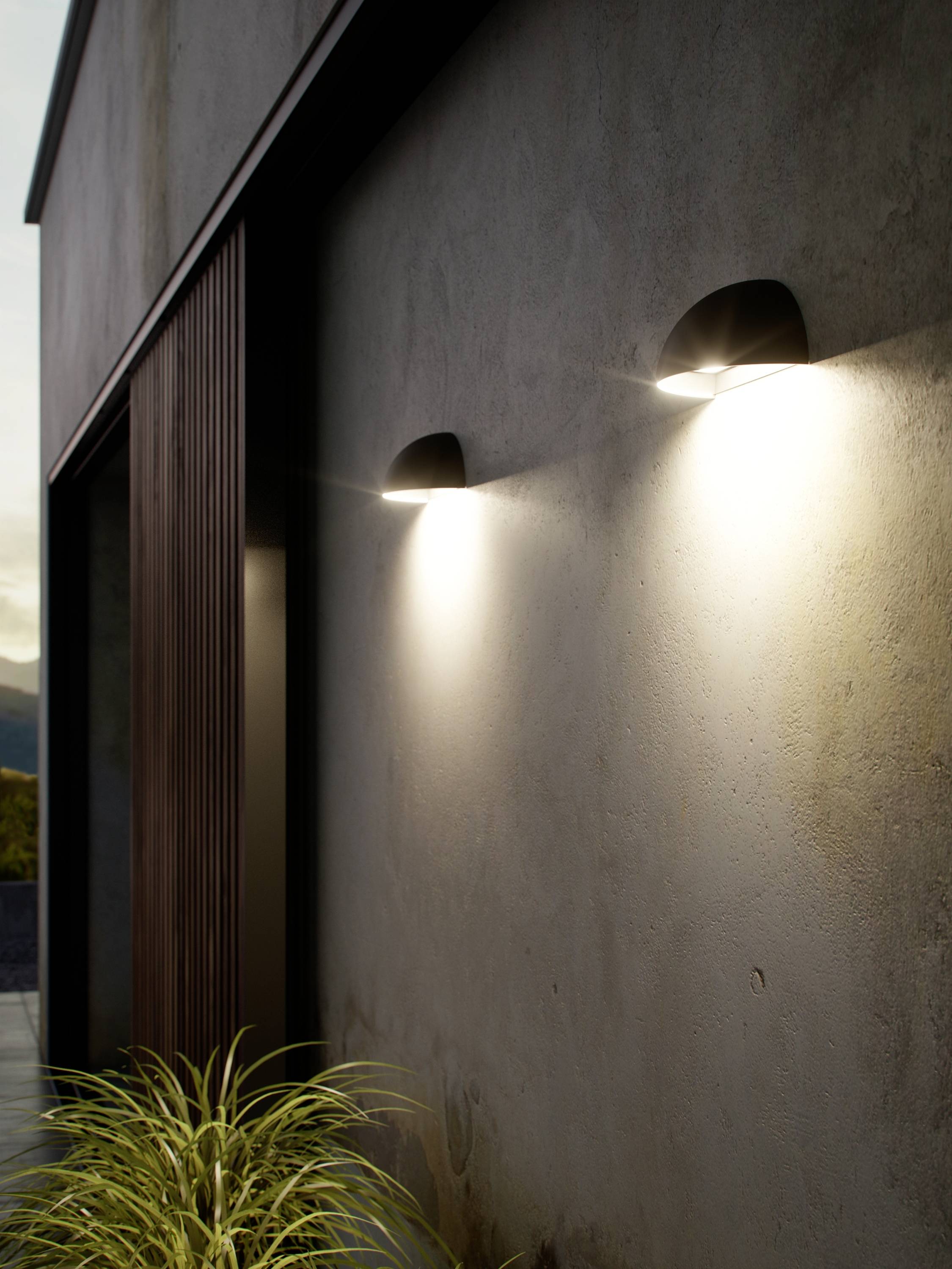 Nordlux Arcus Smart 2019001003 Applique LED extérieure LED LED 9.5 W noir