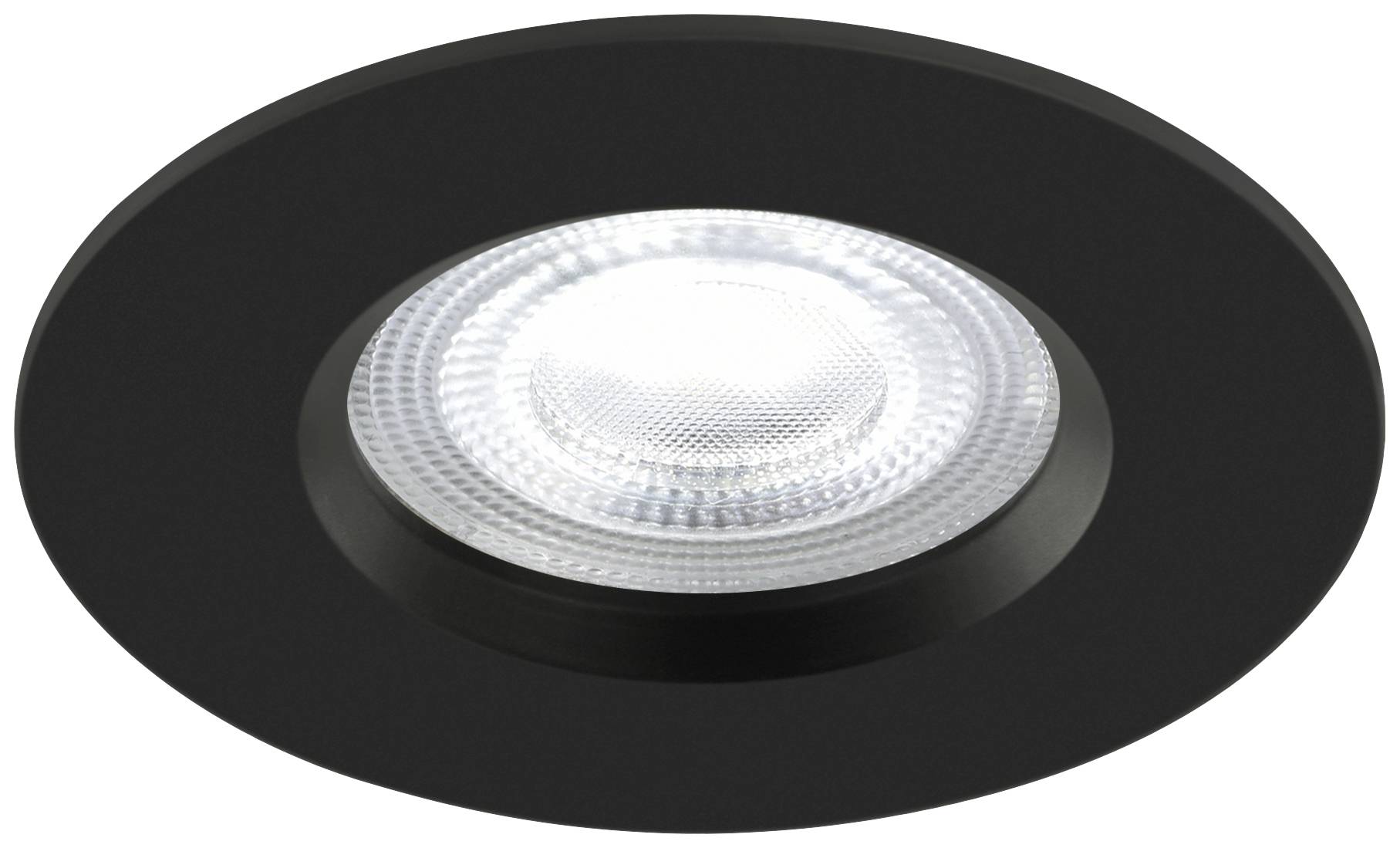 Nordlux 2110900103 Don Smart Luminaire à LED encastrable LED LED 4.7 W noir