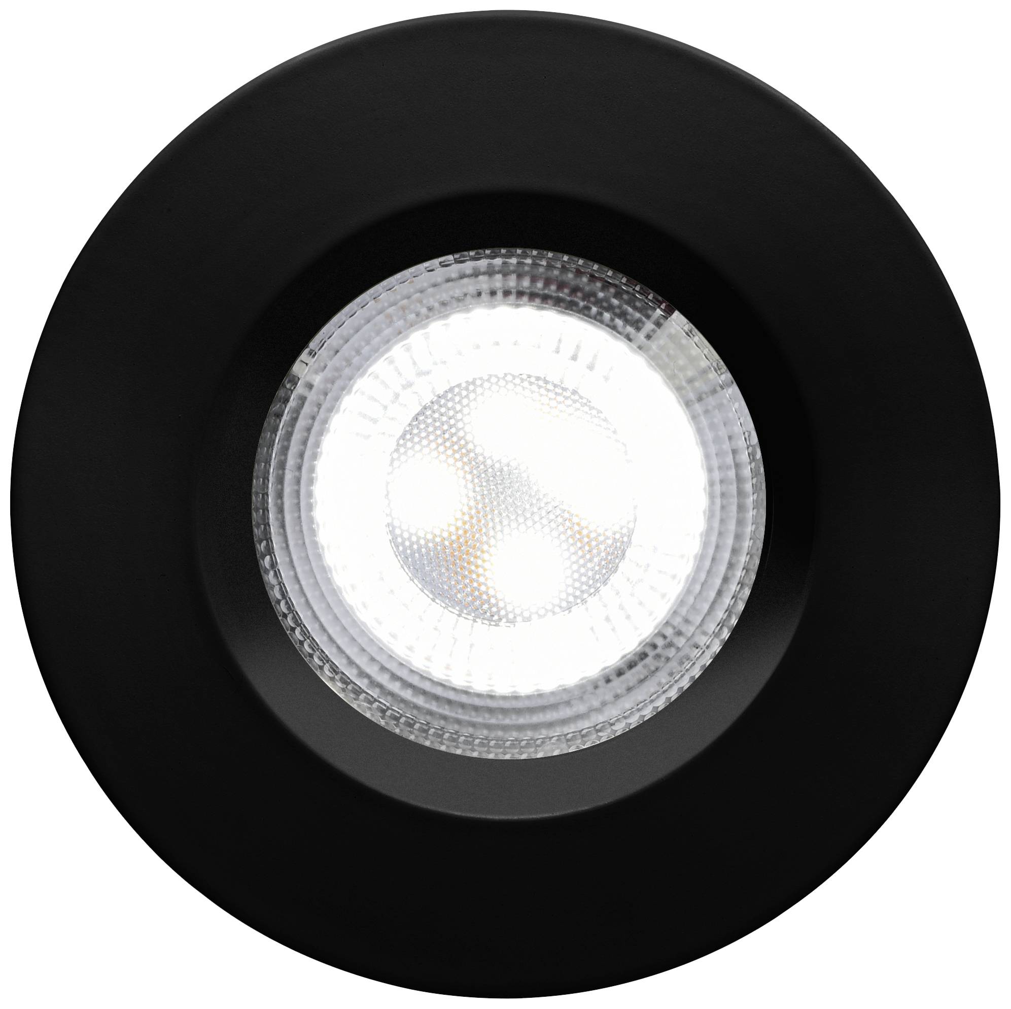 Nordlux 2110900103 Don Smart Luminaire à LED encastrable LED LED 4.7 W noir