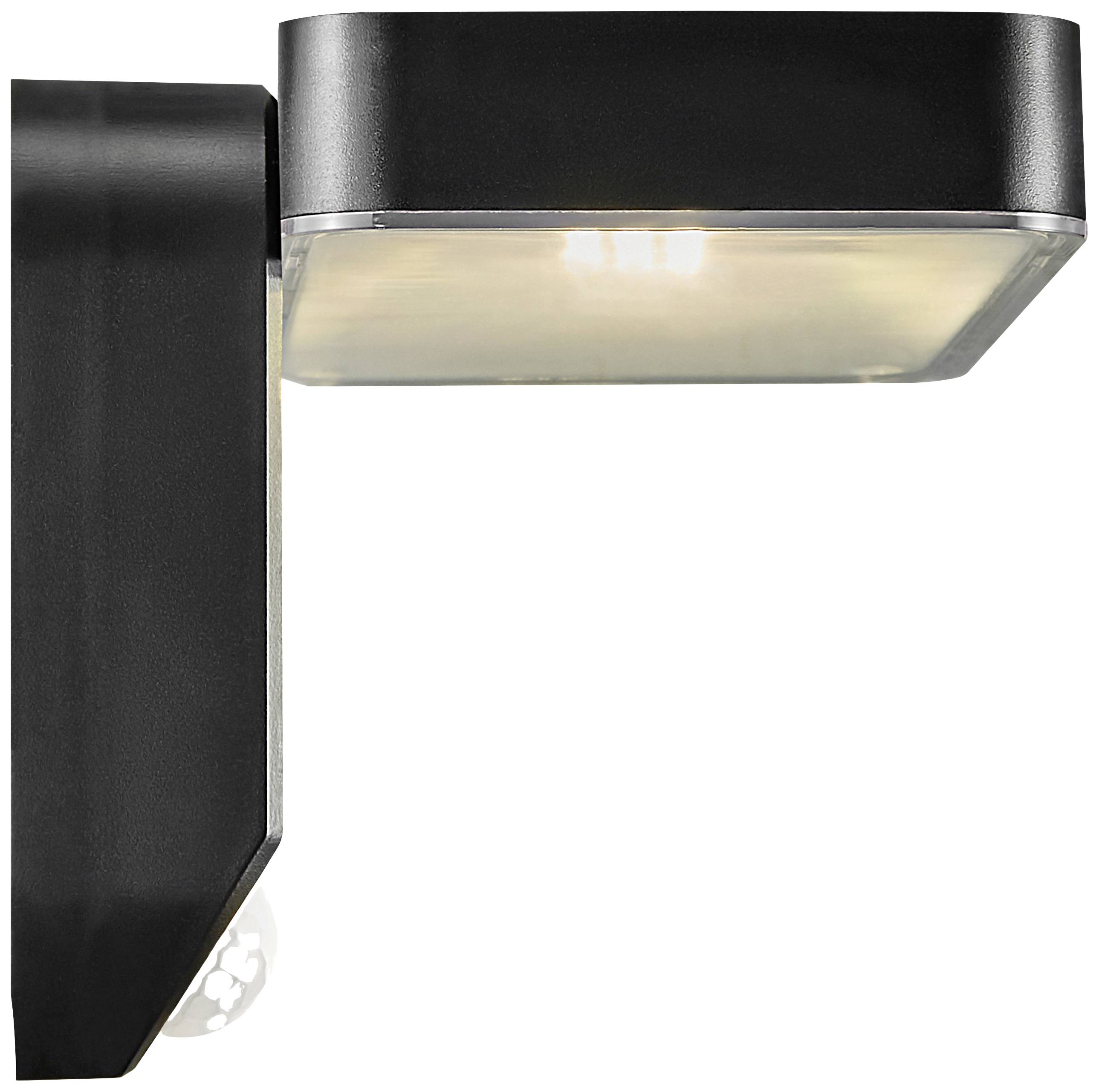 Nordlux Rica Square 2118161003 Applique solaire extérieure LED LED 5 W noir