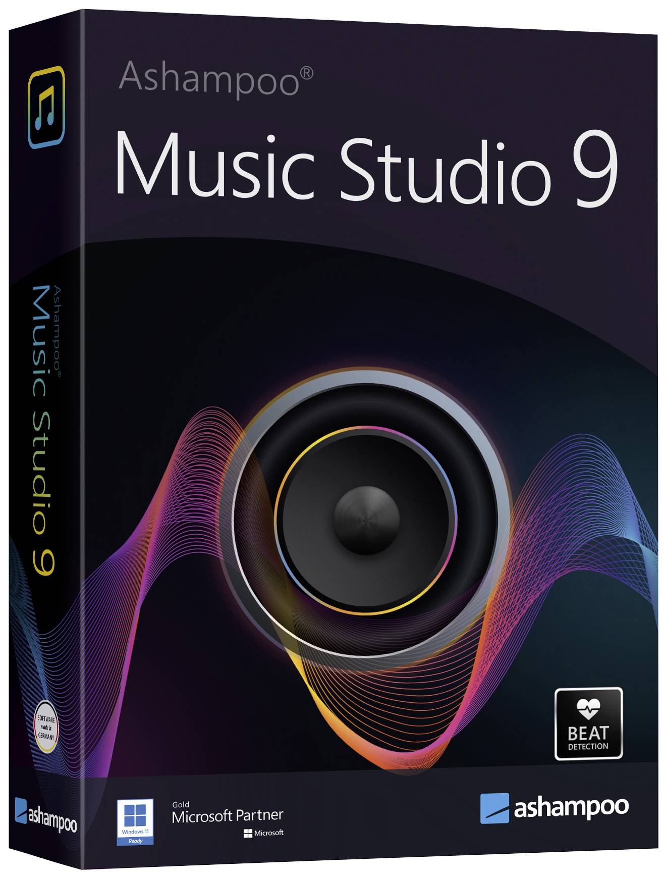 Ashampoo Music Studio 9 version complète, 1 licence Windows Logiciel de musique