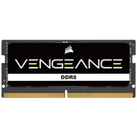 Corsair Vengeance Module mémoire pour PC portable DDR5 32 GB 1 x 32 GB 4800 MHz SO-DIMM 262 broches CL40-40-40-77 Corsair Vengeance Module mémoire pour PC portable DDR5 32 GB 1 x 32 GB 4800 MHz SO-DIMM 262 broches CL40-40-40-77