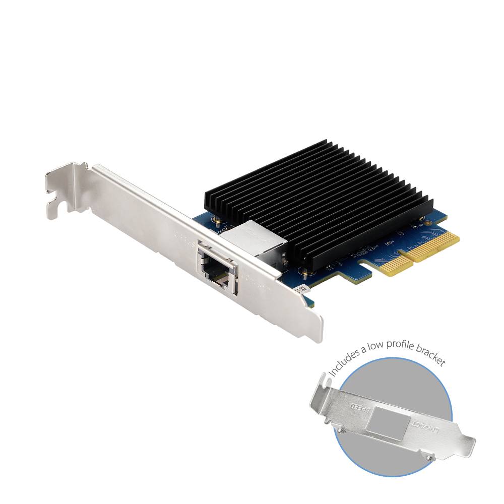 Adaptateur réseau EDIMAX EN-9320TX-E V2 10 GBit/s PCIe 3.0 x16, RJ45