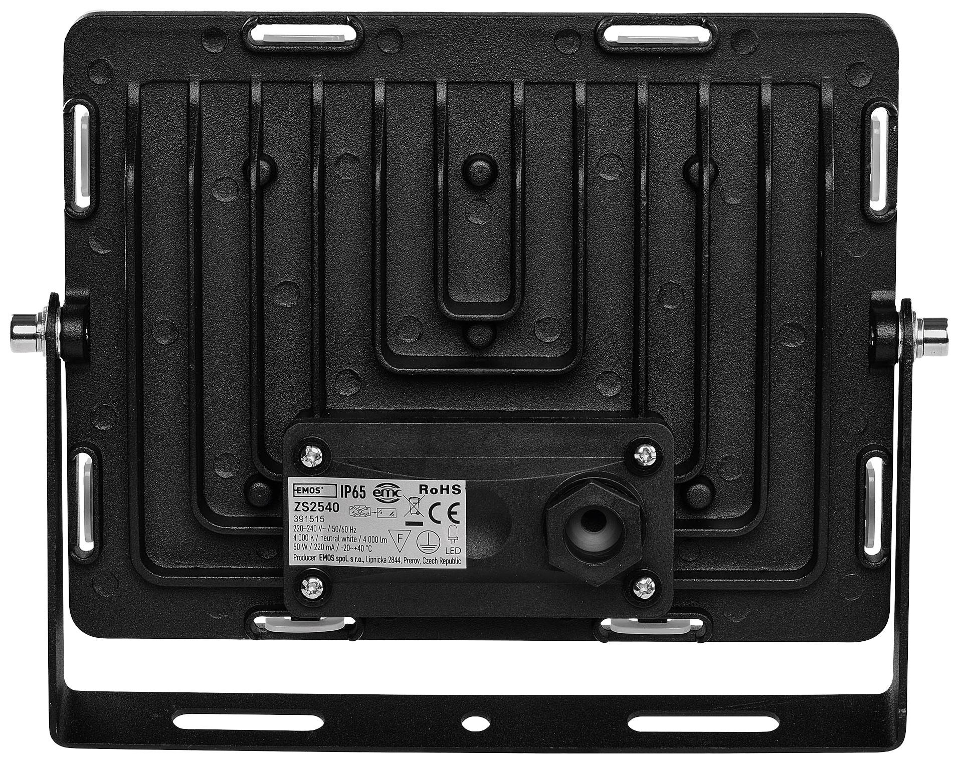 Projecteur d'éclairage LED Emos ILIO ZS2540 51 W blanc neutre