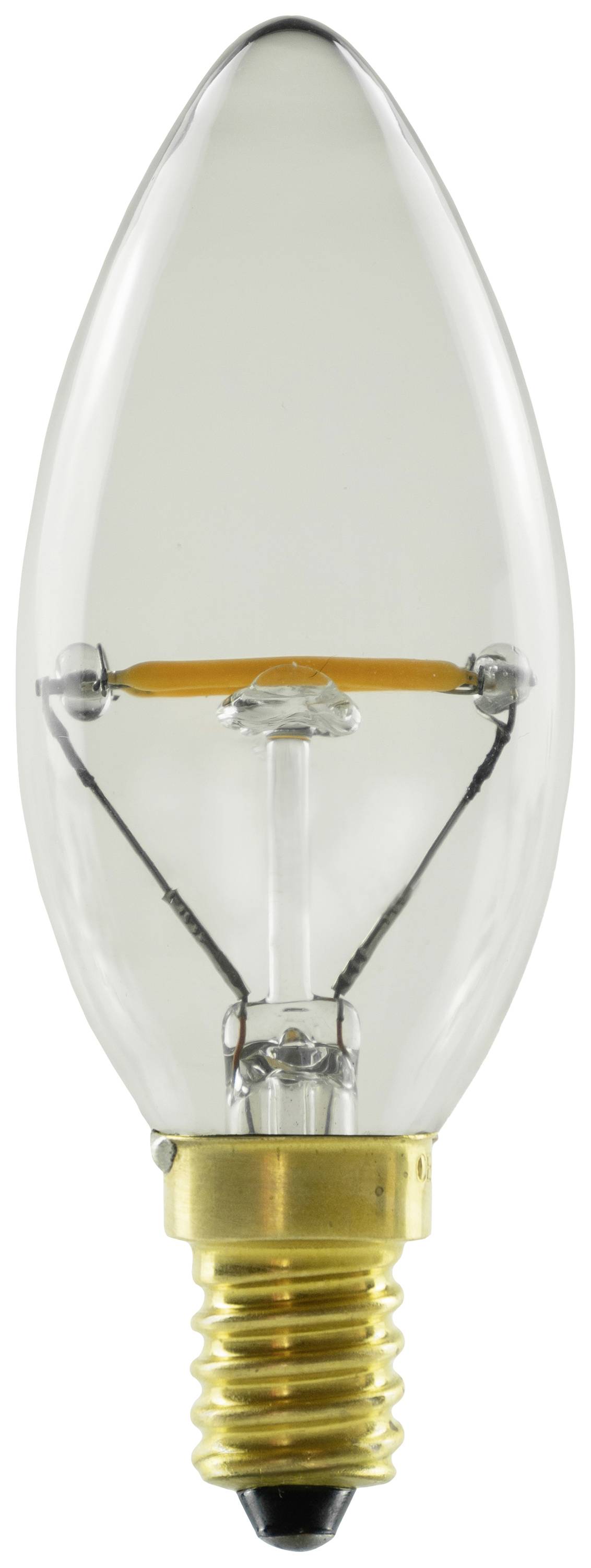 Segula 55250 LED CEE 2021 G (A - G) E14 forme de flamme 1.5 W = 10 W blanc chaud (Ø x L) 35 mm x 100 mm 1 pc(s)