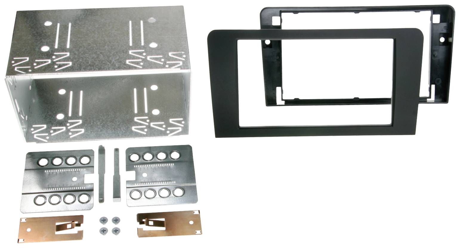 ACV 381320-14-1 Cache autoradio double DIN adapté pour (marque automobile): Audi
