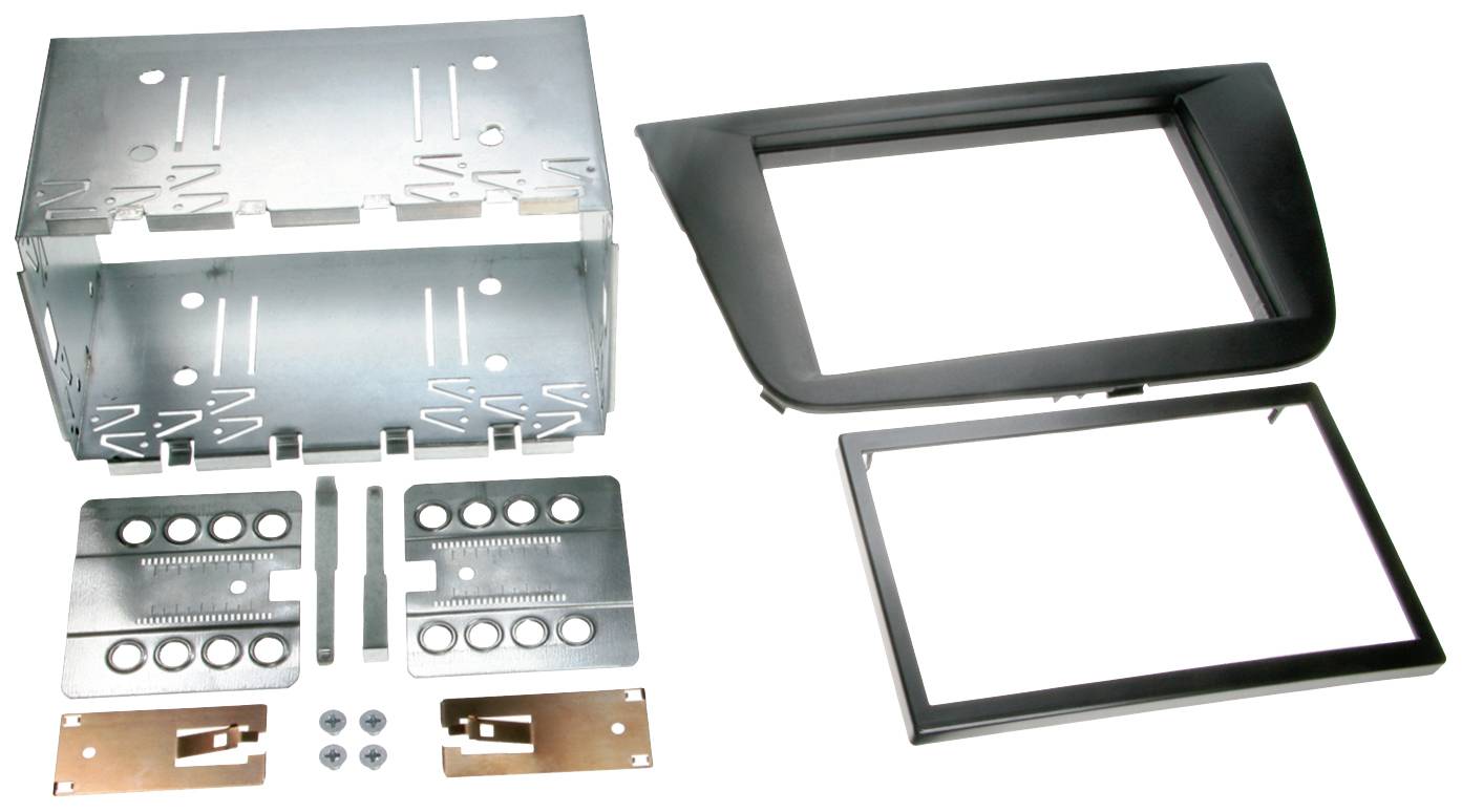 ACV 381328-44 Cache autoradio double DIN adapté pour (marque automobile): Seat