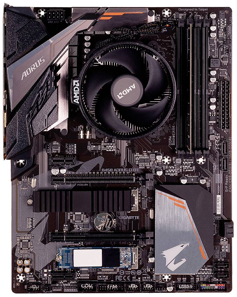 Renkforce Kit tuning PC AMD Ryzen 5 5500 4.2 GHz 16 GB RAM DDR4 500 GB M.2 SATA ATX