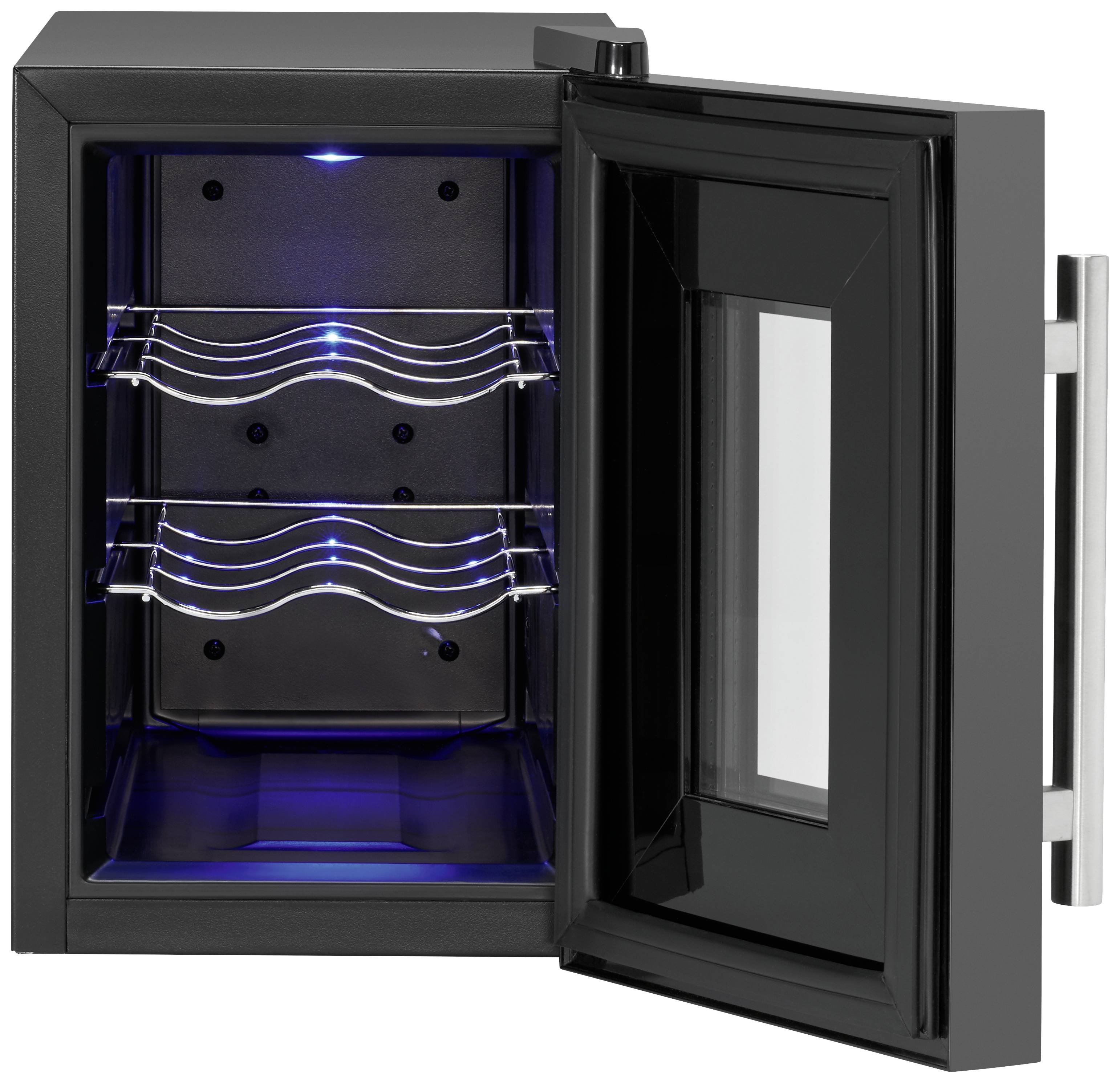 Profi Cook PC-WK 1230 Réfrigérateur à porte vitrée 17 l CEE: G (A - G) à poser noir