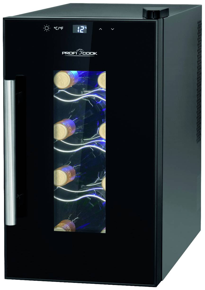 Profi Cook PC-WK 1232 Réfrigérateur à porte vitrée 23 l CEE: G (A - G) à poser noir