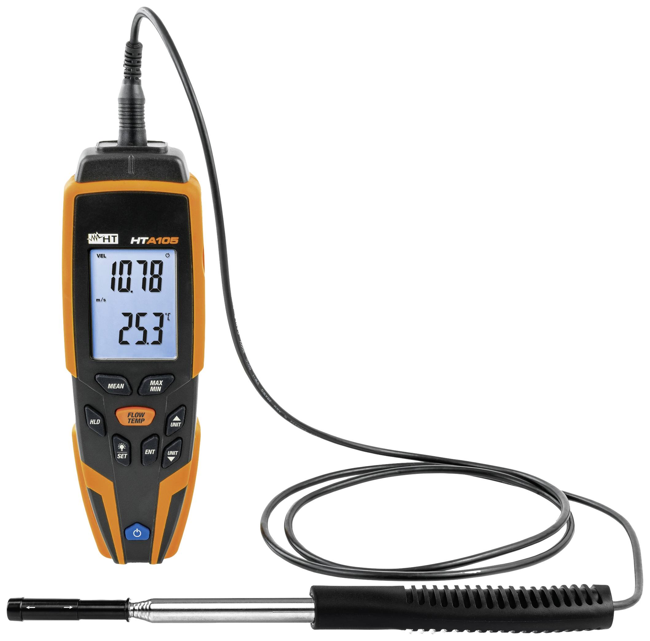HT Instruments HTA105 Anémomètre 0.1 à 20 m/s