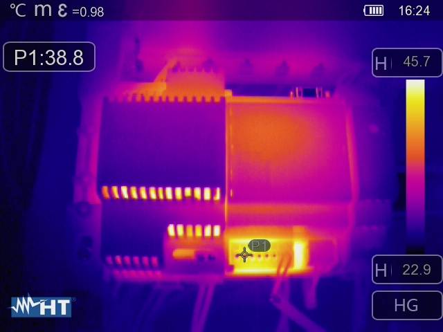 Caméra thermique HT Instruments THT300 -20 à +650 °C 50 Hz appareil photo numérique intégré, WiFi, Écran tactile