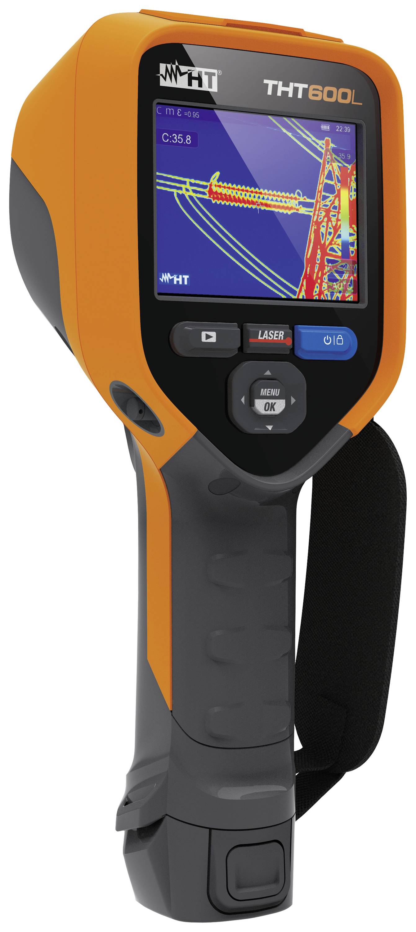 Caméra thermique HT Instruments THT600L -20 à +650 °C 50 Hz appareil photo numérique intégré, WiFi, Écran tactile