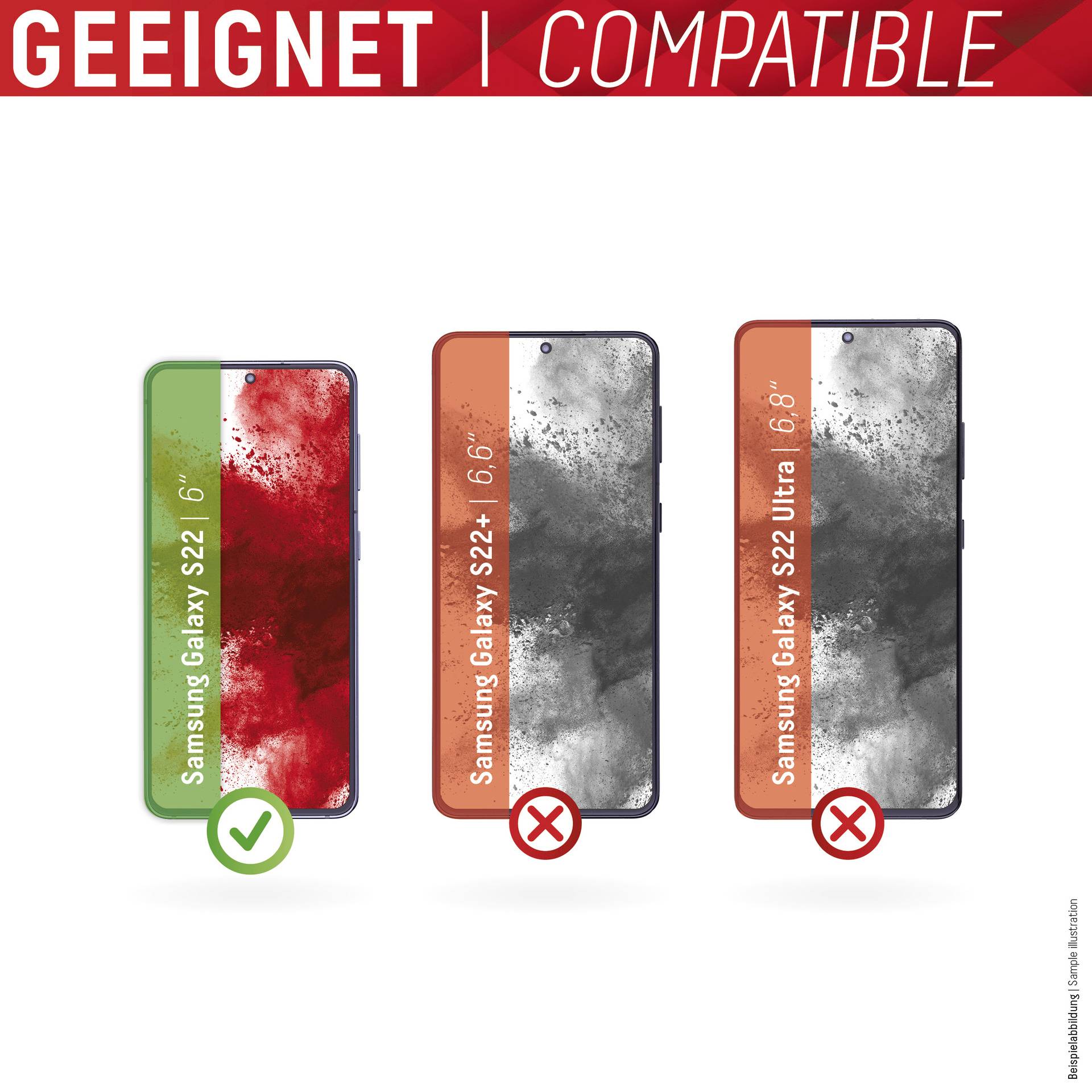 DISPLEX 01581 Verre de protection d'écran Galaxy S22 1 pc(s) 01581