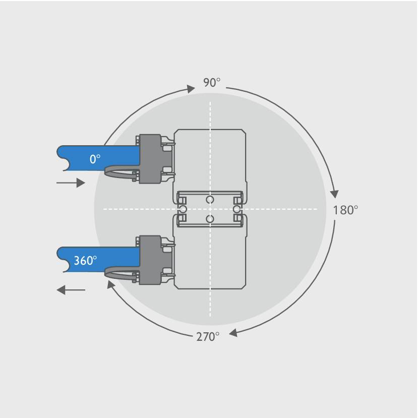 Metz Connect RJ45 réseau informatique Adaptateur CAT 7a [1x RJ45 femelle - 1x RJ45 femelle] argent